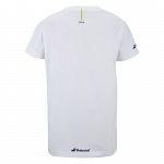 Babolat Exercise Cotton Tee Boy White